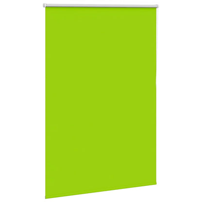 Roller Blind Blackout Leaves Green 95x130 cm Fabric Width 90.7 cm Polyester