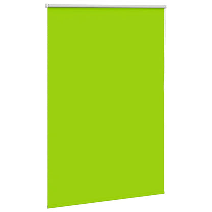 Roller Blind Blackout Leaves Green 115x130 cm Fabric Width 110.7 cm Polyester