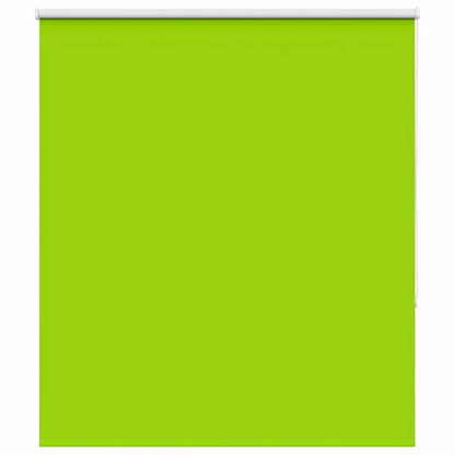 Roller Blind Blackout Leaves Green 125x130 cm Fabric Width 121.6 cm Polyester