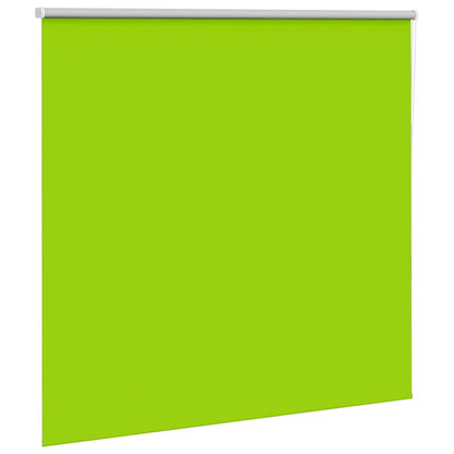 Roller Blind Blackout Leaves Green 150x130 cm Fabric Width 146.6 cm Polyester