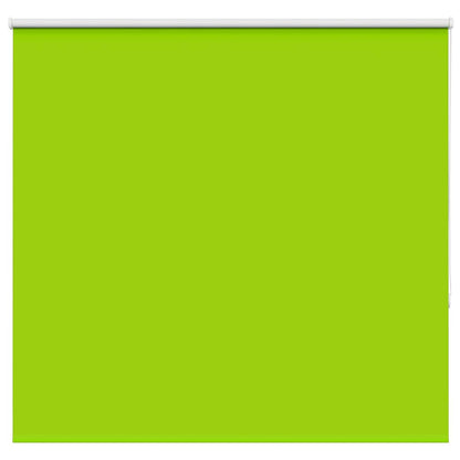 Roller Blind Blackout Leaves Green 155x130 cm Fabric Width 151.6 cm Polyester