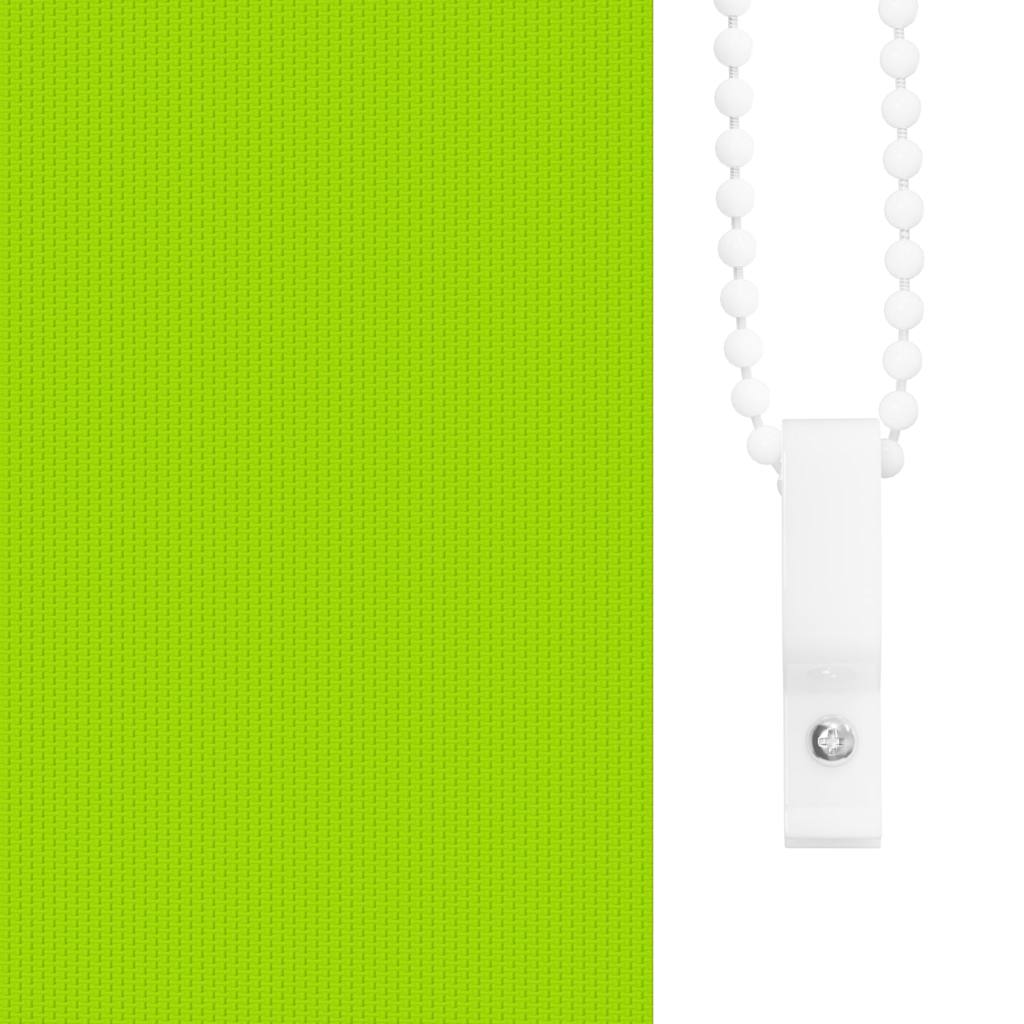 Roller Blind Blackout Leaves Green 155x130 cm Fabric Width 151.6 cm Polyester