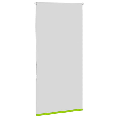 Roller Blind Blackout Leaves Green 65x150 cm Fabric Width 60.7 cm Polyester