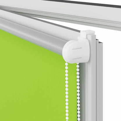 Roller Blind Blackout Leaves Green 90x150 cm Fabric Width 85.7 cm Polyester