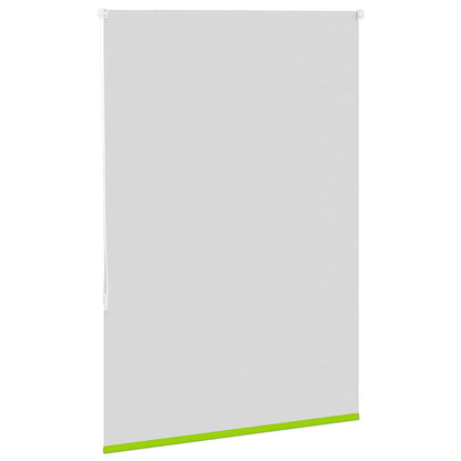 Roller Blind Blackout Leaves Green 90x150 cm Fabric Width 85.7 cm Polyester