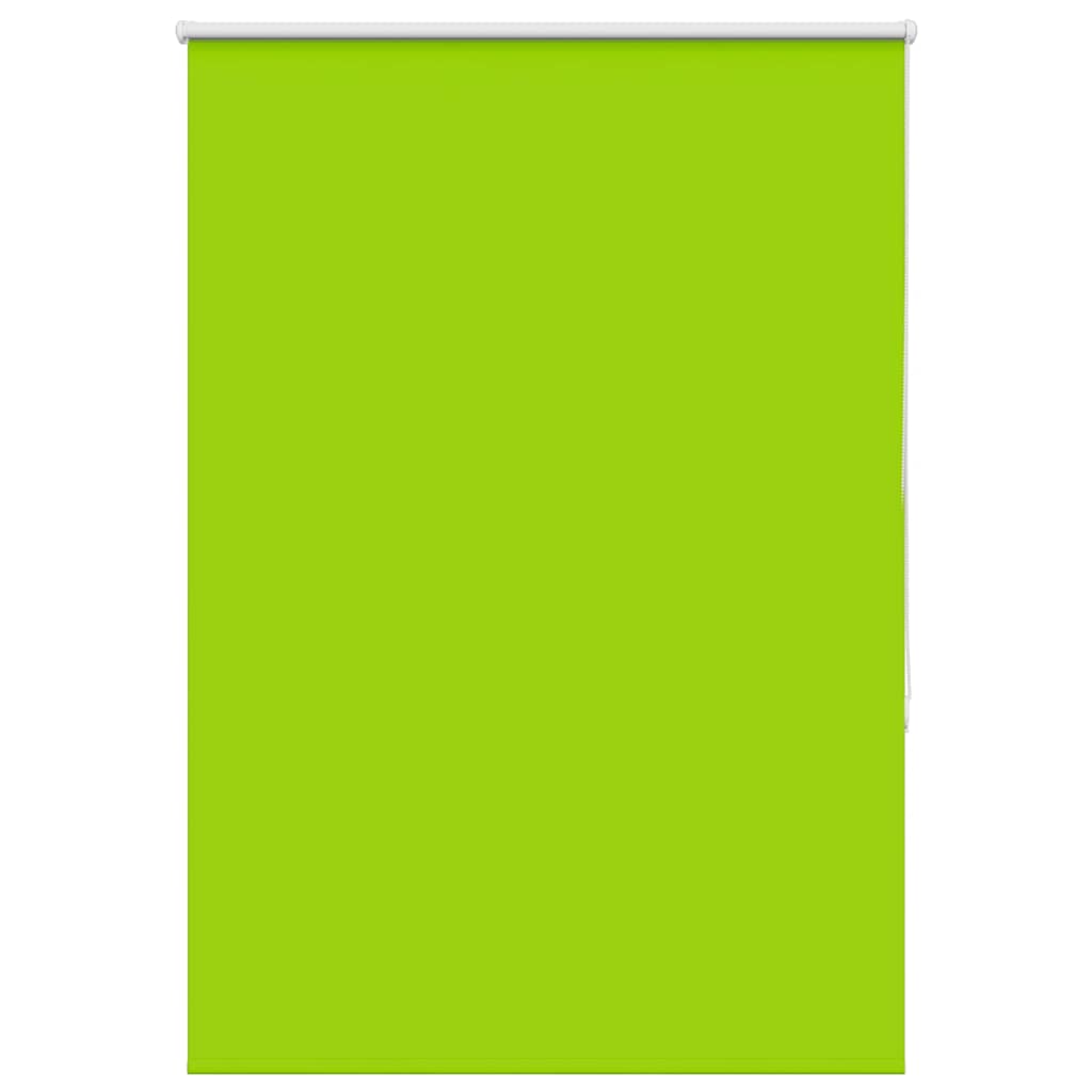 Roller Blind Blackout Leaves Green 115x150 cm Fabric Width 110.7 cm Polyester