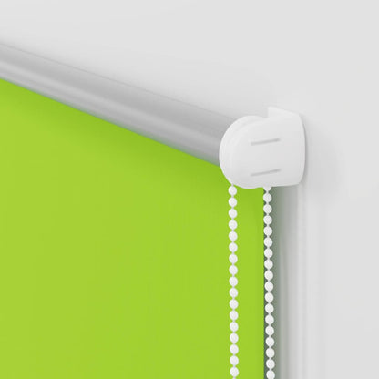Roller Blind Blackout Leaves Green 115x150 cm Fabric Width 110.7 cm Polyester