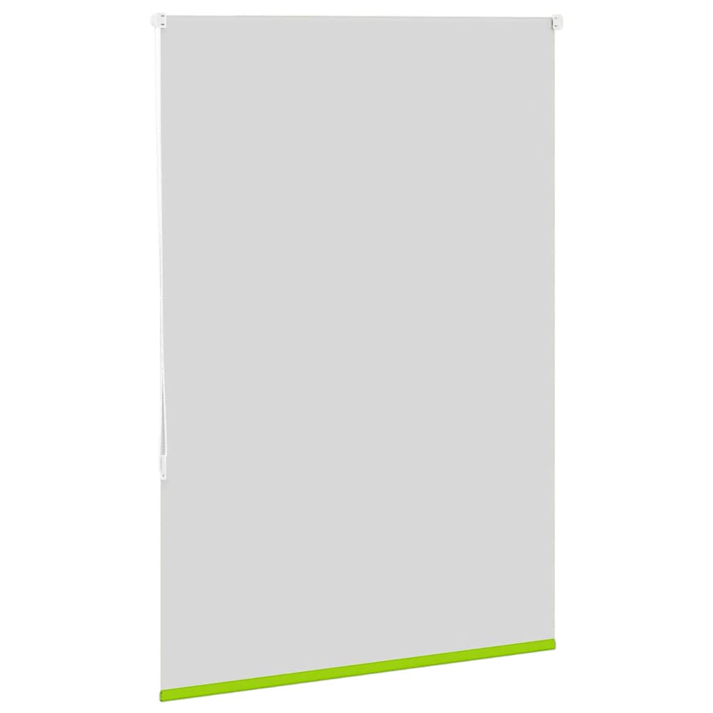 Roller Blind Blackout Leaves Green 115x150 cm Fabric Width 110.7 cm Polyester