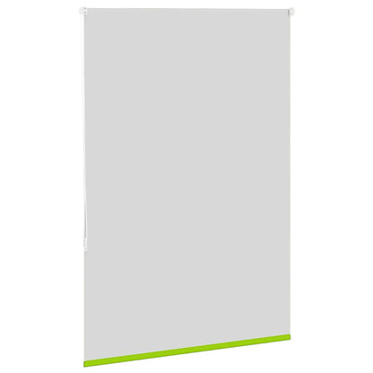 Roller Blind Blackout Leaves Green 115x150 cm Fabric Width 110.7 cm Polyester