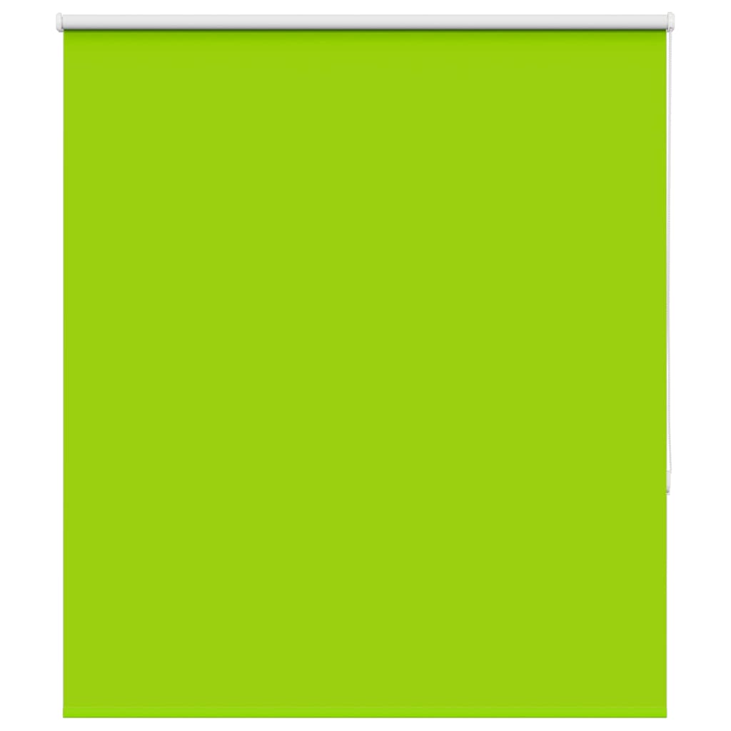Roller Blind Blackout Leaves Green 135x150 cm Fabric Width 131.6 cm Polyester