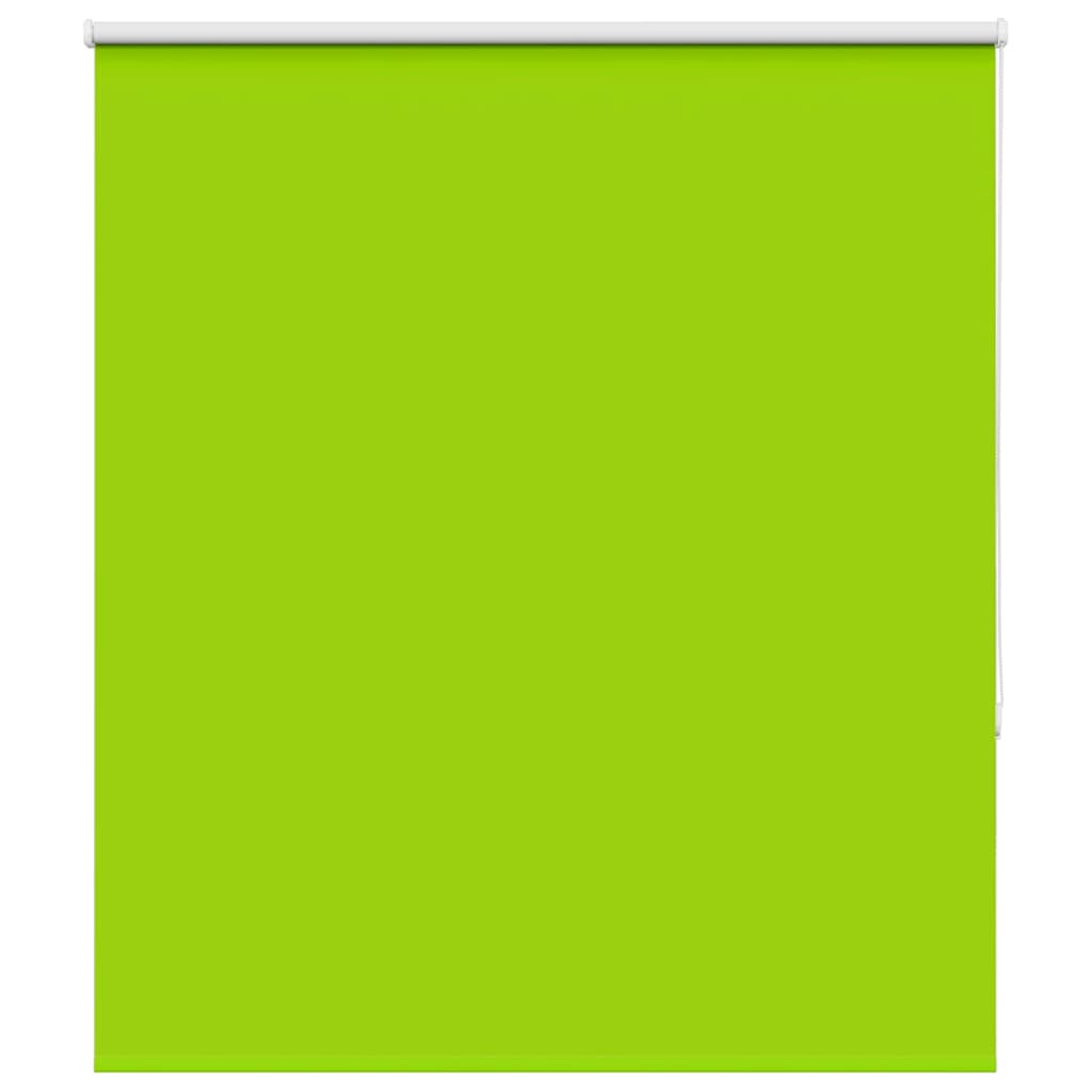 Roller Blind Blackout Leaves Green 140x150 cm Fabric Width 136.6 cm Polyester