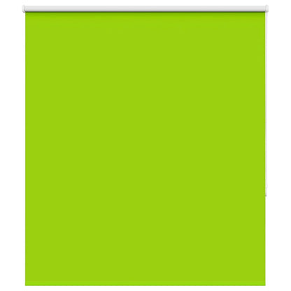 Roller Blind Blackout Leaves Green 140x150 cm Fabric Width 136.6 cm Polyester