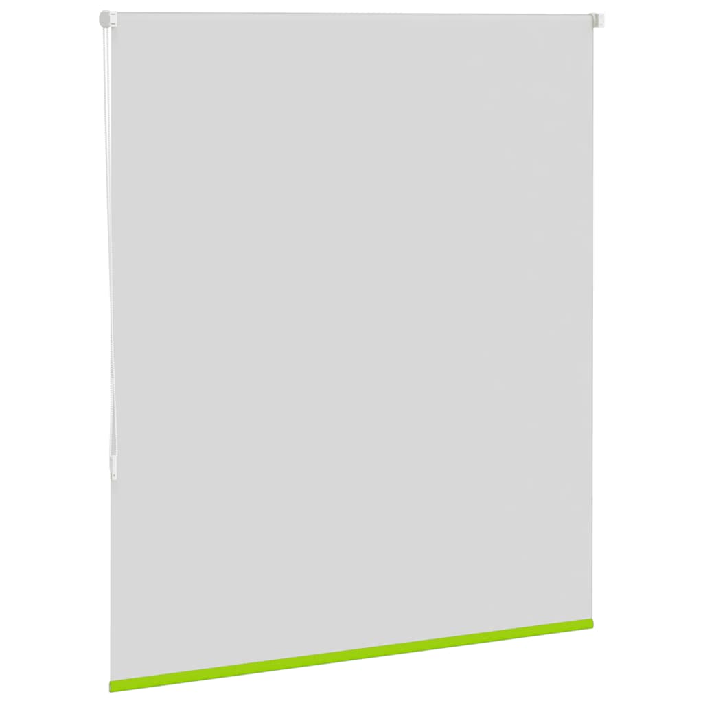 Roller Blind Blackout Leaves Green 140x150 cm Fabric Width 136.6 cm Polyester
