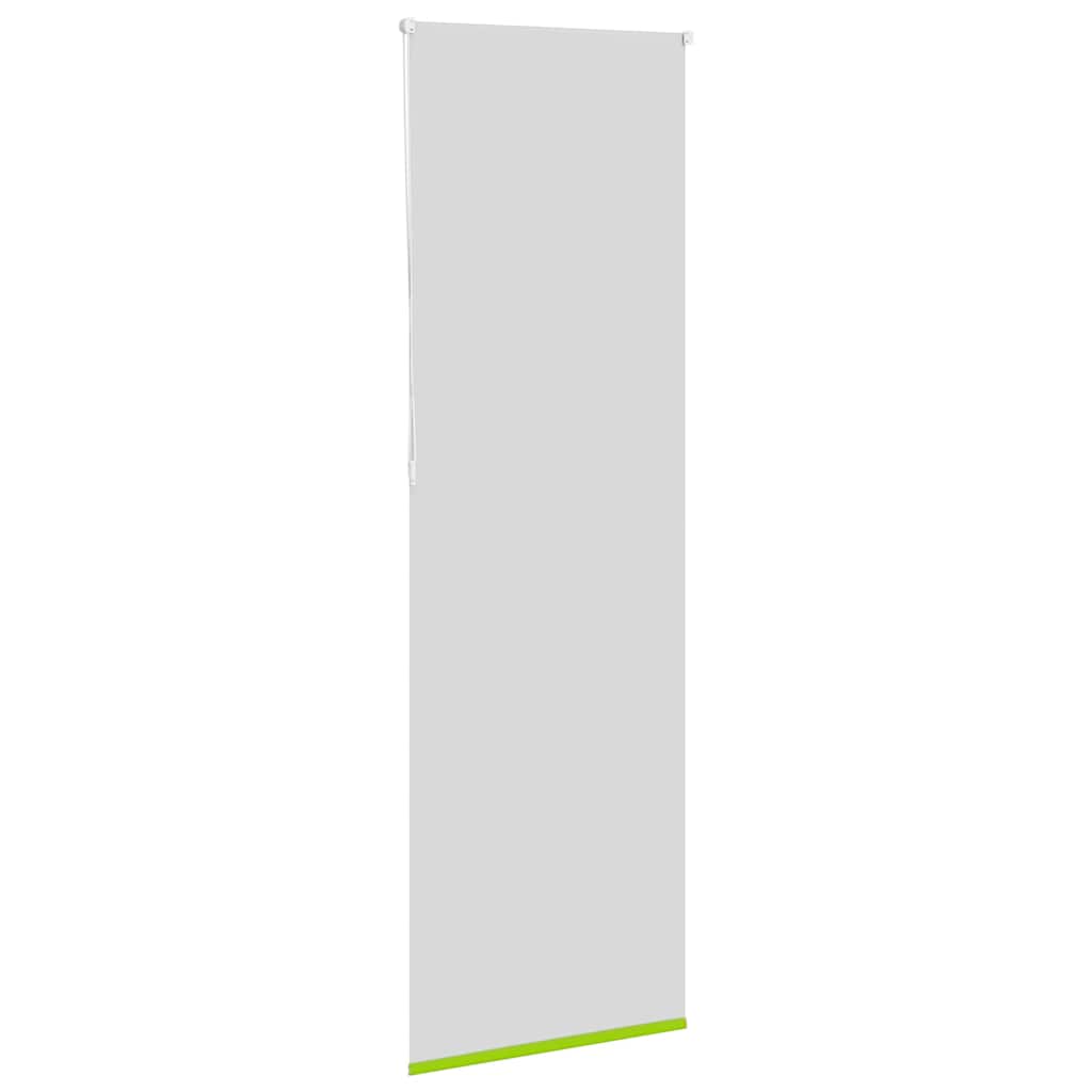 Roller Blind Blackout Leaves Green 75x210 cm Fabric Width 70.7 cm Polyester