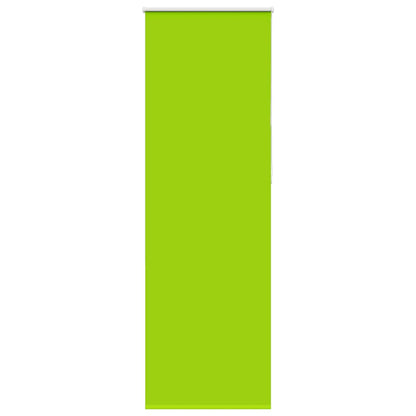 Roller Blind Blackout Leaves Green 80x210 cm Fabric Width 75.7 cm Polyester