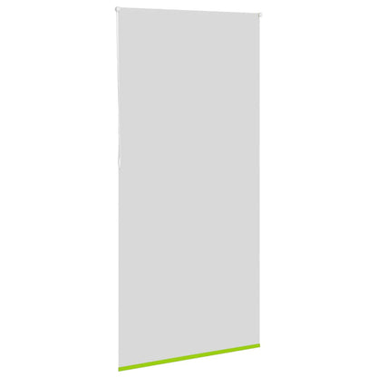 Roller Blind Blackout Leaves Green 95x210 cm Fabric Width 90.7 cm Polyester