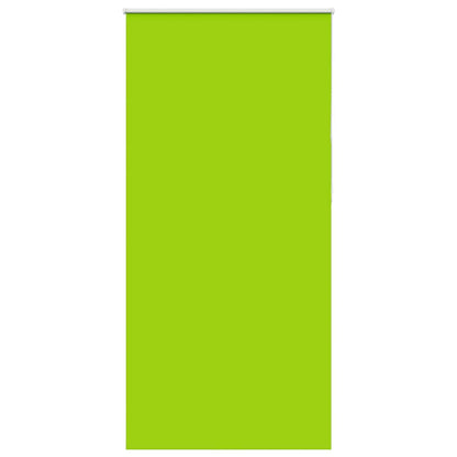 Roller Blind Blackout Leaves Green 100x210 cm Fabric Width 95.7 cm Polyester