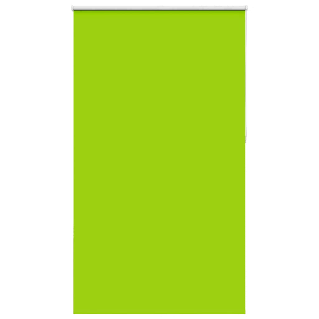 Roller Blind Blackout Leaves Green 120x210 cm Fabric Width 116.6 cm Polyester