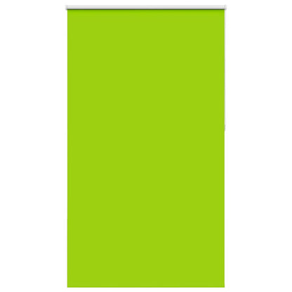 Roller Blind Blackout Leaves Green 120x210 cm Fabric Width 116.6 cm Polyester