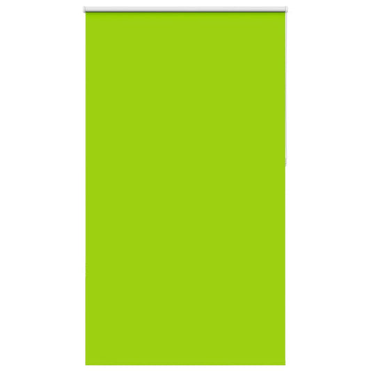 Roller Blind Blackout Leaves Green 120x210 cm Fabric Width 116.6 cm Polyester