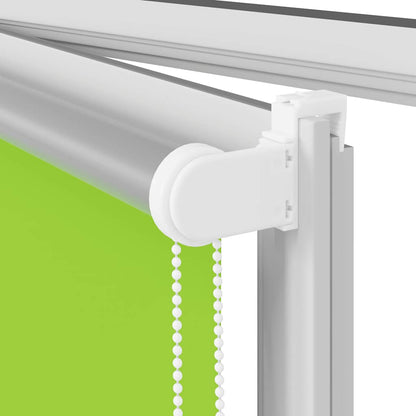 Roller Blind Blackout Leaves Green 120x210 cm Fabric Width 116.6 cm Polyester