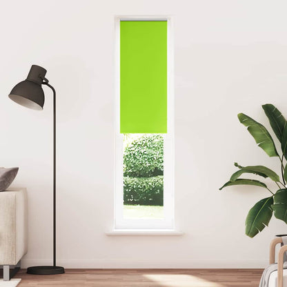Roller Blind Blackout Leaves Green 60x230 cm Fabric Width 55.7 cm Polyester