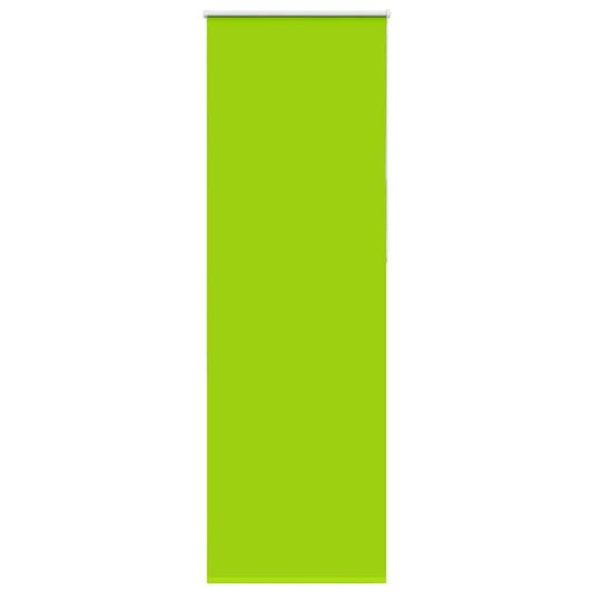 Roller Blind Blackout Leaves Green 85x230 cm Fabric Width 80.7 cm Polyester