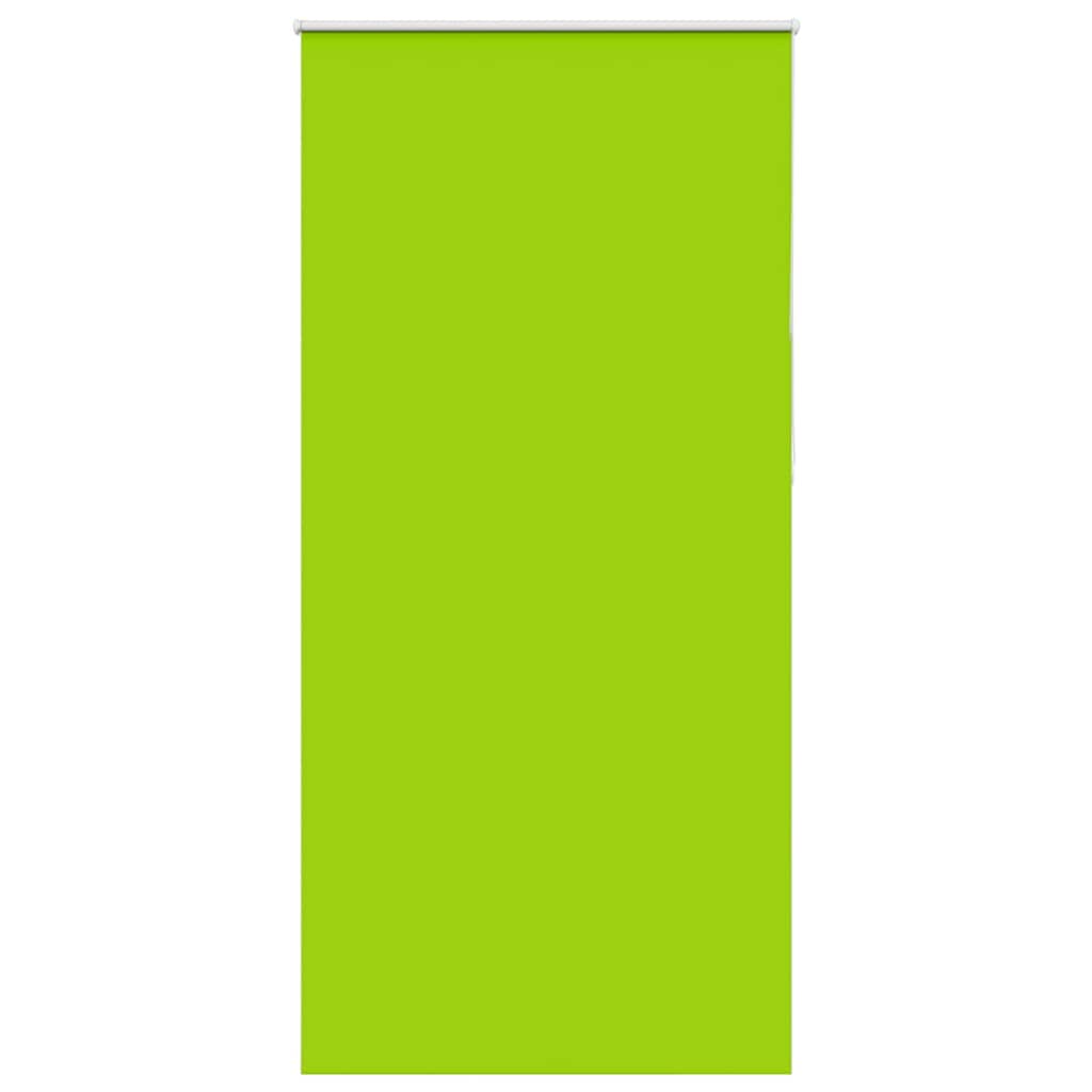 Roller Blind Blackout Leaves Green 105x230 cm Fabric Width 100.7 cm Polyester