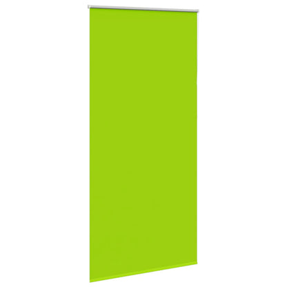 Roller Blind Blackout Leaves Green 105x230 cm Fabric Width 100.7 cm Polyester