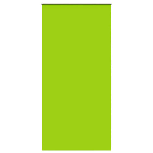 Roller Blind Blackout Leaves Green 110x230 cm Fabric Width 105.7 cm Polyester