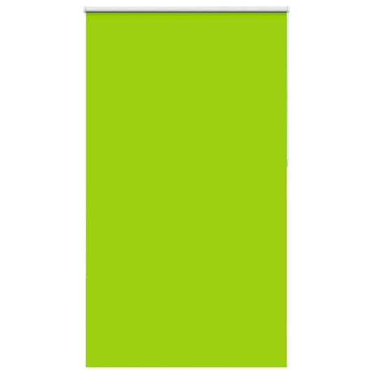 Roller Blind Blackout Leaves Green 140x230 cm Fabric Width 136.6 cm Polyester