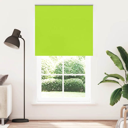 Roller Blind Blackout Leaves Green 140x230 cm Fabric Width 136.6 cm Polyester
