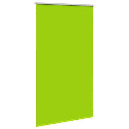Roller Blind Blackout Leaves Green 140x230 cm Fabric Width 136.6 cm Polyester