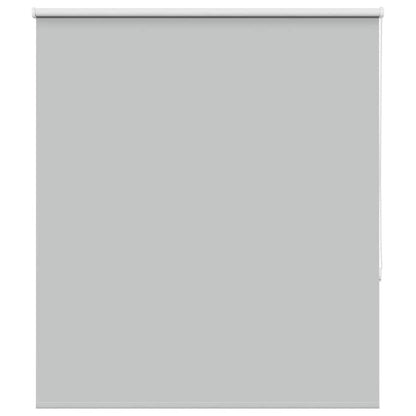 Roller Blind Blackout Light Grey 120x130 cm Fabric Width 116.6 cm Polyester