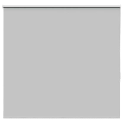 Roller Blind Blackout Light Grey 150x130 cm Fabric Width 146.6 cm Polyester