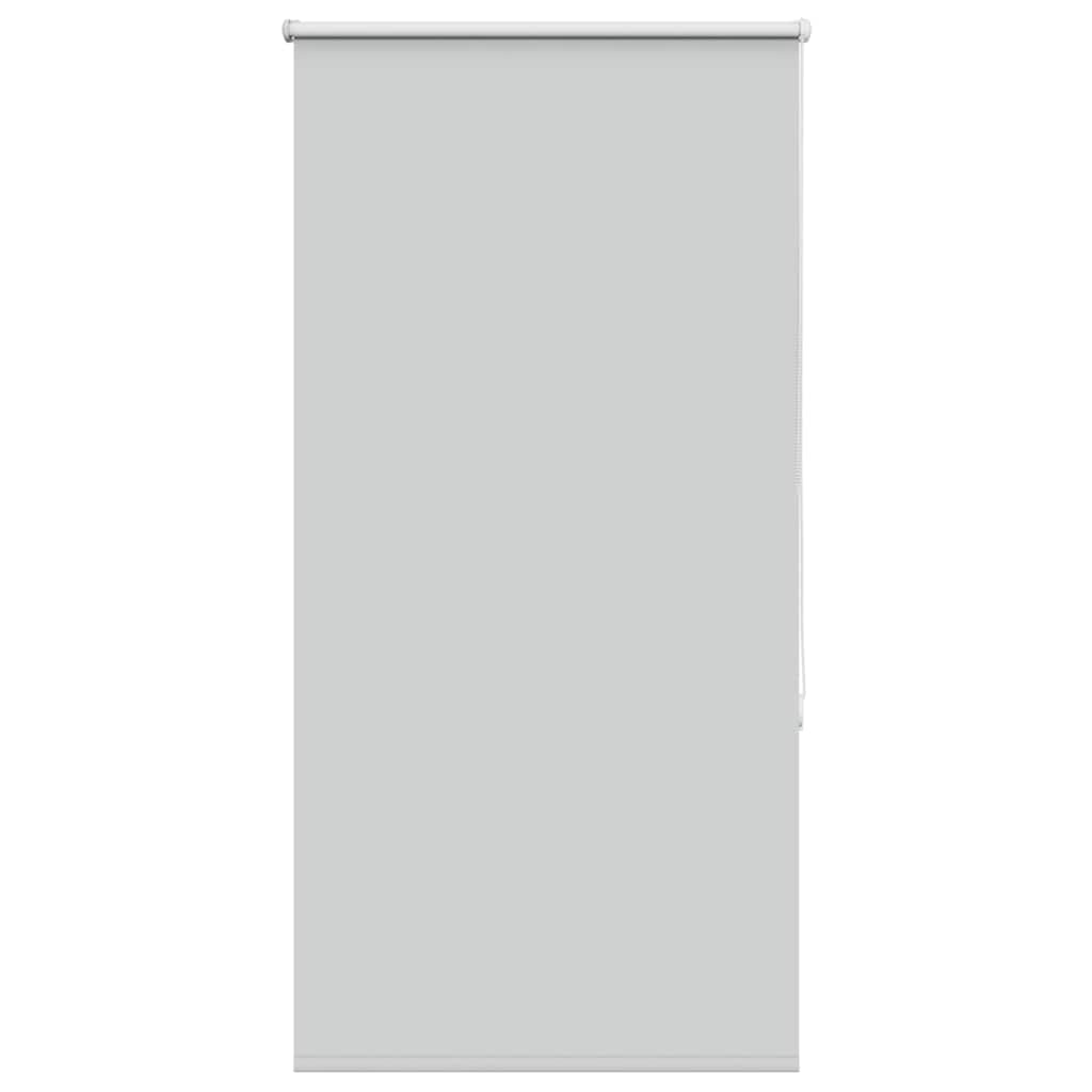 Roller Blind Blackout Light Grey 85x150 cm Fabric Width 80.7 cm Polyester