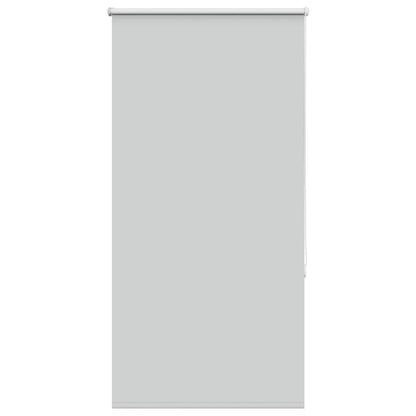 Roller Blind Blackout Light Grey 85x150 cm Fabric Width 80.7 cm Polyester