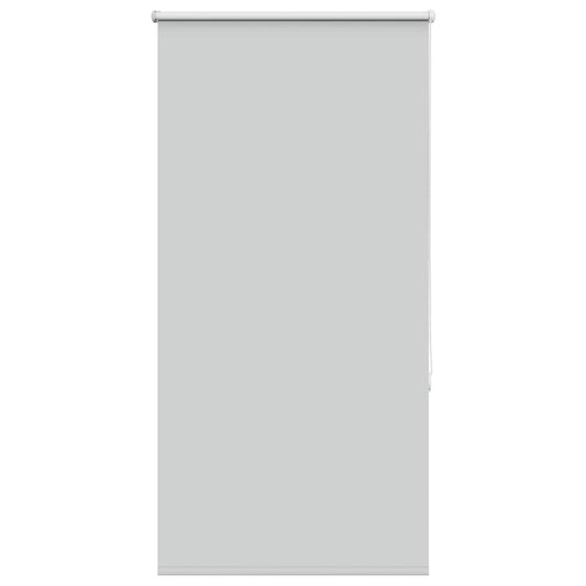 Roller Blind Blackout Light Grey 85x150 cm Fabric Width 80.7 cm Polyester
