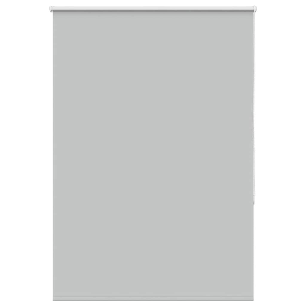 Roller Blind Blackout Light Grey 90x150 cm Fabric Width 85.7 cm Polyester