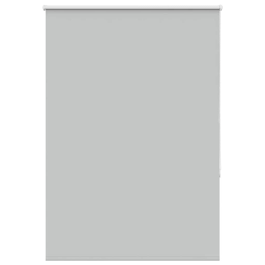 Roller Blind Blackout Light Grey 95x150 cm Fabric Width 90.7 cm Polyester
