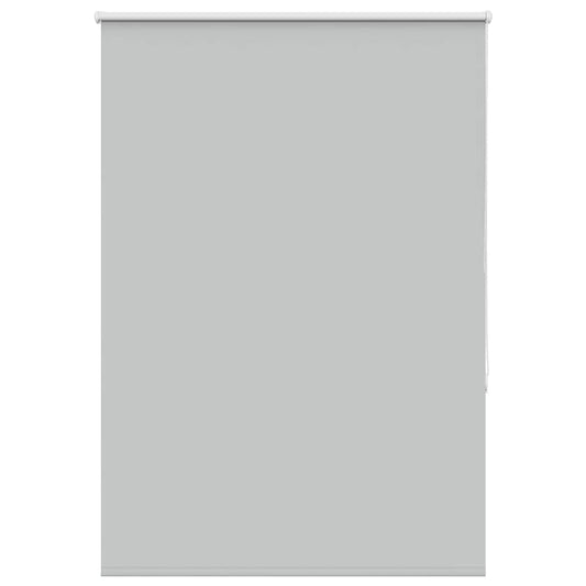 Roller Blind Blackout Light Grey 95x150 cm Fabric Width 90.7 cm Polyester
