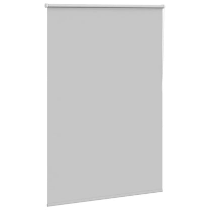 Roller Blind Blackout Light Grey 95x150 cm Fabric Width 90.7 cm Polyester