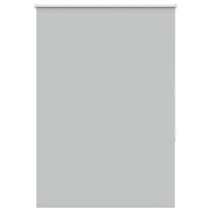 Roller Blind Blackout Light Grey 115x150 cm Fabric Width 110.7 cm Polyester