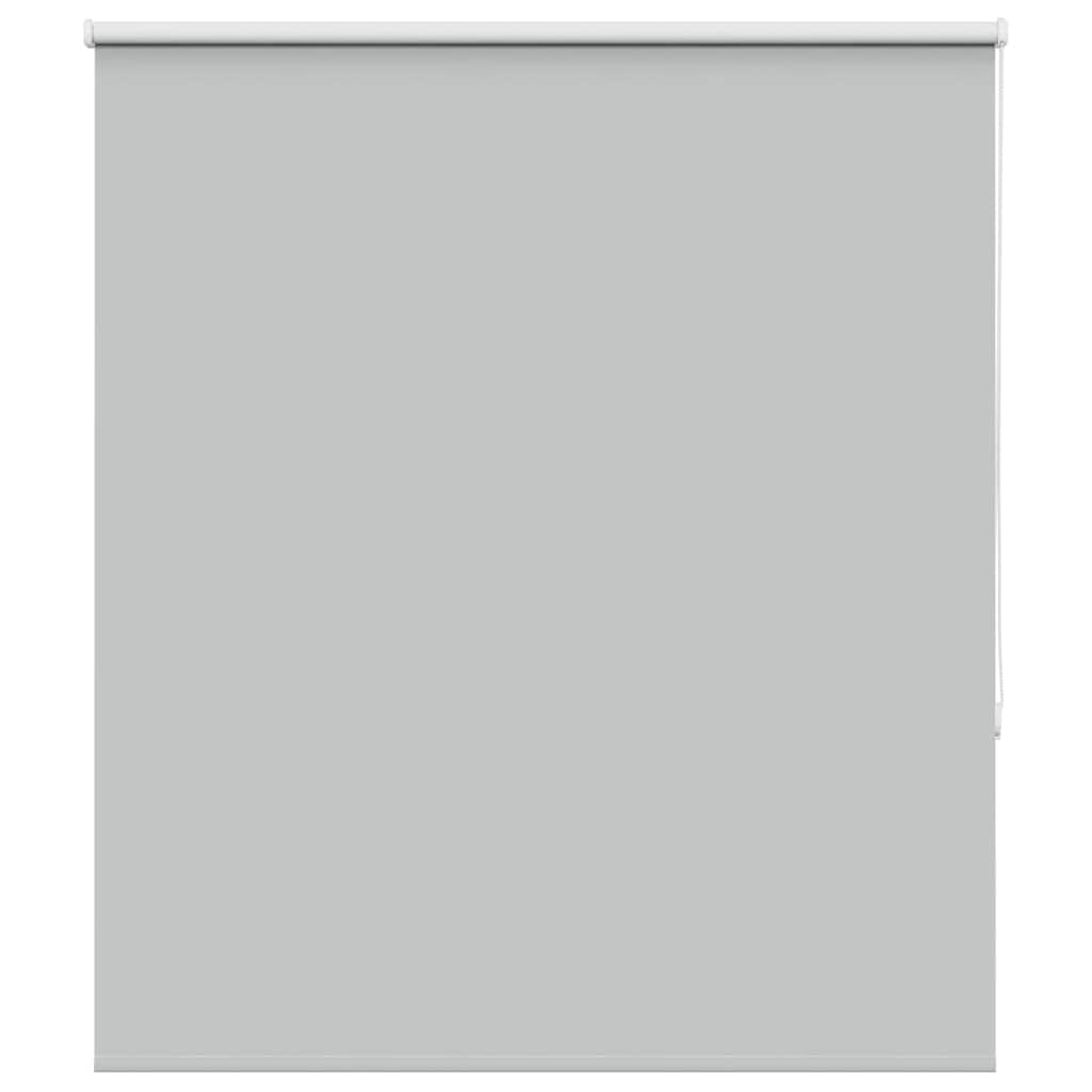 Roller Blind Blackout Light Grey 135x150 cm Fabric Width 131.6 cm Polyester