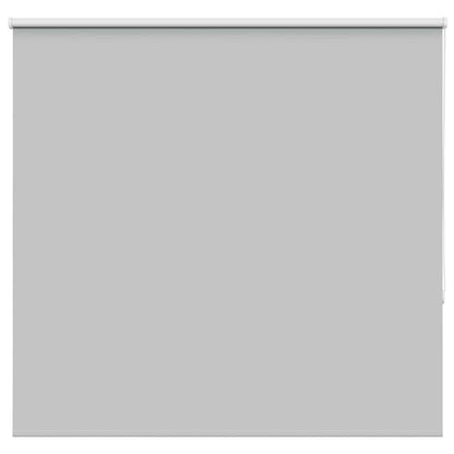 Roller Blind Blackout Light Grey 150x150 cm Fabric Width 146.6 cm Polyester