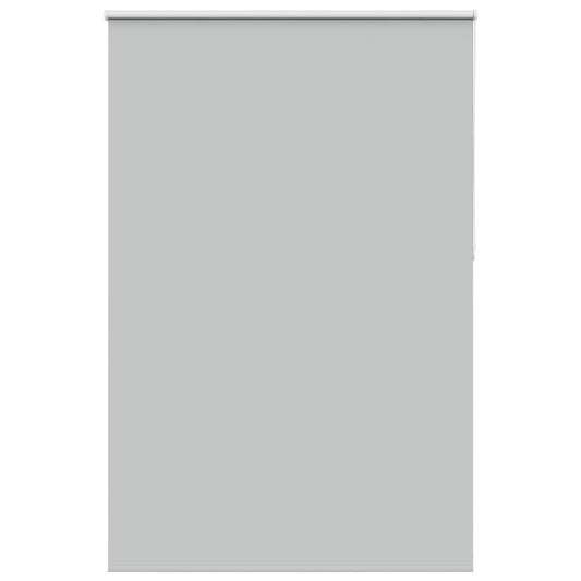 Roller Blind Blackout Light Grey 160x210 cm Fabric Width 156.6 cm Polyester