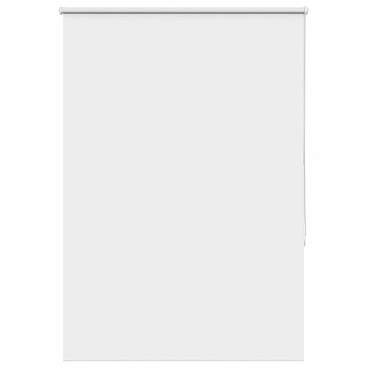Roller Blind Blackout White 90x130 cm Fabric Width 85.7 cm Polyester