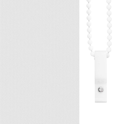 Roller Blind Blackout White 155x130 cm Fabric Width 151.6 cm Polyester