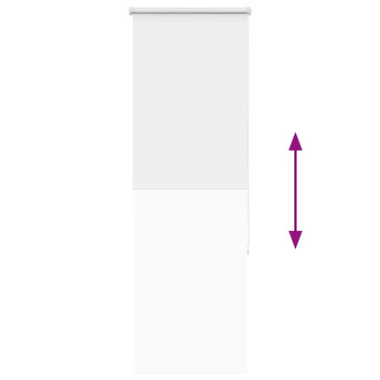 Roller Blind Blackout White 45x150 cm Fabric Width 40.7 cm Polyester