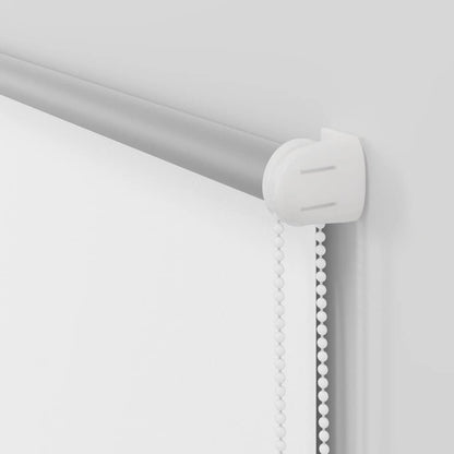 Roller Blind Blackout White 75x150 cm Fabric Width 70.7 cm Polyester